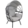 Sunnydaze Modern Luxury Patio Lounge Chair