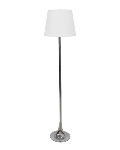 Sunnydaze Modern Splendor 3pc Floor & Table Lamp Set In Gray