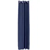 Sunnydaze Modern Styles Indoor/outdoor Light Filtering Curtain Panel With Grommet Top - 52" X 96"