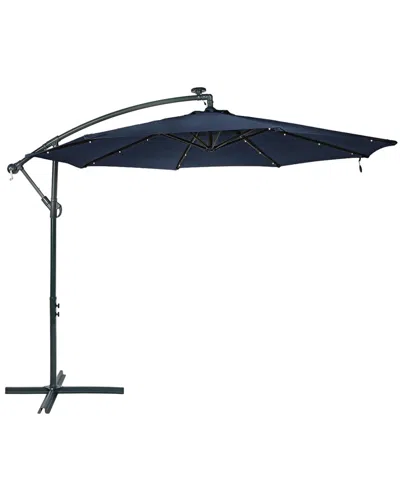 SUNNYDAZE SUNNYDAZE NAVY BLUE OUTDOOR 10' OFFSET
