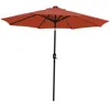 Sunnydaze Outdoor Solar-powered Lighted Patio Umbrella