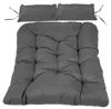Sunnydaze Outdoor Andrei Double Egg Chair Replacement Cushion Set With Pillows And Seat Cushion - Dark Gray