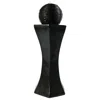 Sunnydaze Outdoor Polyresin Solar Powered Pedestal And Ball Modern Water Fountain With Led Lights - 31"