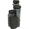 Sunnydaze Outdoor Polyresin Solar Powered Stone Bowls Water Fountain With Led Lights And Backup Battery - 30"