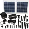 Sunnydaze Solar Pump And Solar Panel Kit With Battery And Led Light