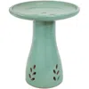Sunnydaze Outdoor Weather-resistant Garden Patio Classic High-fired Smooth Ceramic Hand-painted Bird Bath