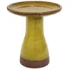 Sunnydaze Outdoor Weather-resistant Garden Patio High-fired Smooth Ceramic Hand-painted Duo Tone Bird Bath