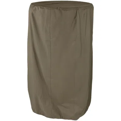 Sunnydaze Outdoor Weather-resistant Secure Fit Water Fountain Feature Protective Cover - Khaki In Brown