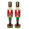 Sunnydaze Polyresin Kristoff The Nutcracker Solider Christmas Holiday Decoration - 29" - 2 Nutcrackers