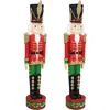 Sunnydaze Polyresin Kristoff The Nutcracker Solider Christmas Holiday Decoration - 29" - 2 Nutcrackers