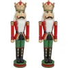 Sunnydaze Polyresin Matthias The Nutcracker Prince Christmas Holiday Decoration - 37" - 2pk