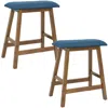 Sunnydaze Set Of 2 Weathered Counter-height Stools