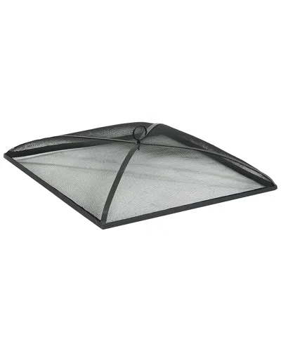 SUNNYDAZE SUNNYDAZE SPARK SCREEN 24IN SQUARE HEAVY-DUTY STEEL MESH FIRE PIT COVER ACCESSORY