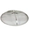 Sunnydaze Spark Screen 24in Stainless Steel Rust Resistant Fire Pit Accessory In Silver
