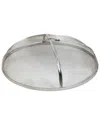Sunnydaze Spark Screen 30in Stainless Steel Rust Resistant Fire Pit Accessory In Silver