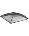 Sunnydaze Spark Screen 36in Square Heavy-duty Steel Mesh Fire Pit Cover Accessory In Black