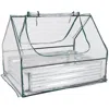 Sunnydaze Steel Raised Garden Bed With Pvc Greenhouse Cover - Clear - 4' X 2'