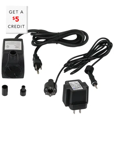 SUNNYDAZE SUNNYDAZE SUBMERSIBLE FOUNTAIN/AQUARIUM PUMP WITH 6 WHITE LED LIGHTS WITH $5 CREDIT