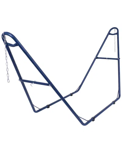 Sunnydaze Universal Multi-use Heavy-duty Steel Hammock Stand In Blue