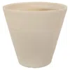 Sunnydaze Weather-resistant Double-walled Walter Outdoor Flower Pot Planter - 15.5" - Antique White - 1 Plante