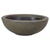 Sunnydaze Weather-resistant Polyresin Double-walled Percival Outdoor Flower Pot Planter - 20.75" - Sable - 1 P