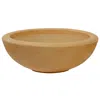 Sunnydaze Weather-resistant Polyresin Double-walled Percival Outdoor Flower Pot Planter - 20.75" - Sand - 1 Pl