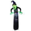 Sunnydaze Winifred The Wicked Witch Halloween Inflatable - 8' H