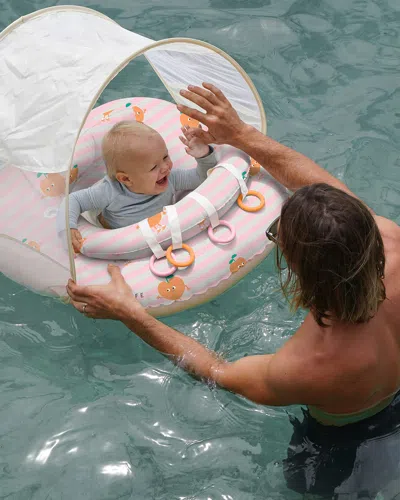Sunnylife Baby & Apos;s Poppy The Peach Interactive Pool Float