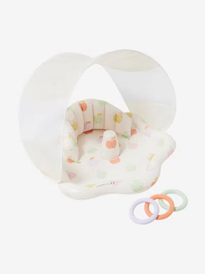 Sunnylife Baby Apple Sorbet Playmat With Shade In White