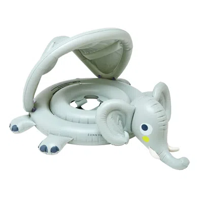 Sunnylife Baby Float Eli The Elephant Grey In Gray