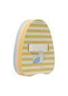 Sunnylife Bubble Back Float Sid The Seagull Mustard Stripe