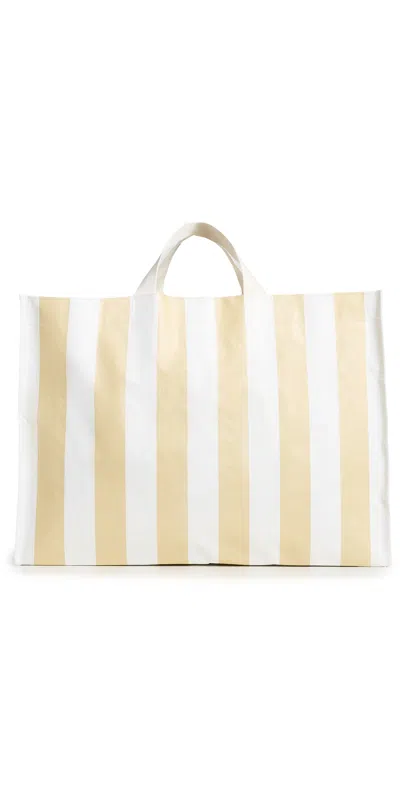 Sunnylife Carryall Beach Bag Butternut Stripe