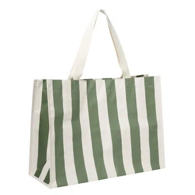 Sunnylife : Carryall Beach Bag - Rio Sun Pastel- Oversized Shoulder Tote, Large Capacity In Green