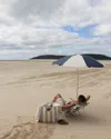 Sunnylife Compact Beach Umbrella In Red