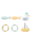 Sunnylife Dive Buddies Sid The Seagull Multi Set Of 6