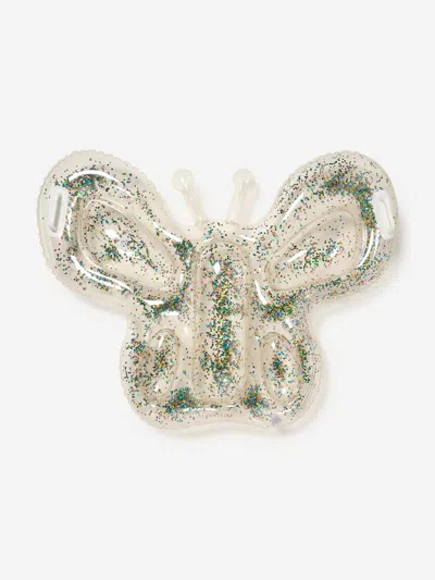 Sunnylife Girls Lie-on Float Cotton Candy Glitter In Multicoloured
