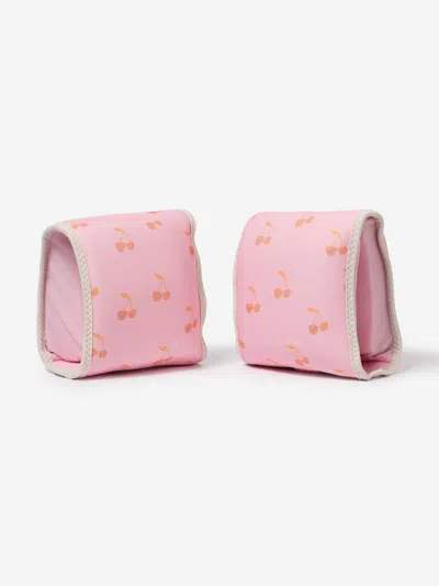 Sunnylife Girls Neoprene Arm Bands Cotton Candy Cherry