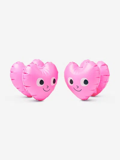 Sunnylife Kids'  Girls Poppy The Peach Inflatable Arm Bands In Pink