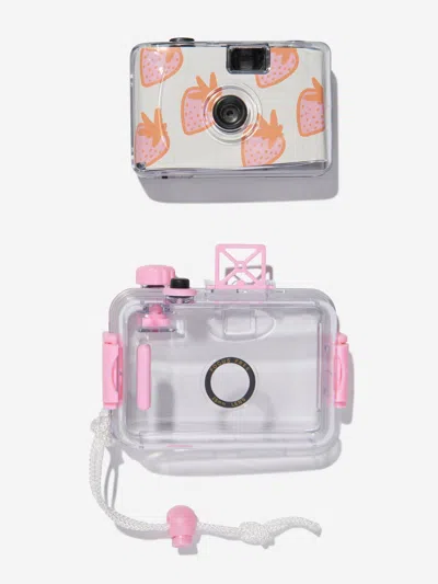 Sunnylife Girls Strawberry Underwater Camera In Pink