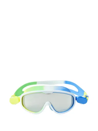 Sunnylife Kids' Gradient-effect Logo-print Goggles In Blue