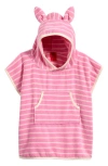 Sunnylife Kids' Character Hooded Towel In Pink