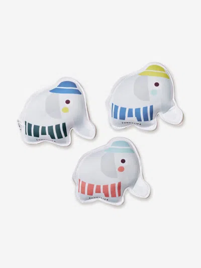 Sunnylife Kids Eli The Elephant Set Of 3 Dive Buddies In Multi
