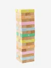 Sunnylife Kids Pool Side Giant Jumbling Tower In Multicoloured