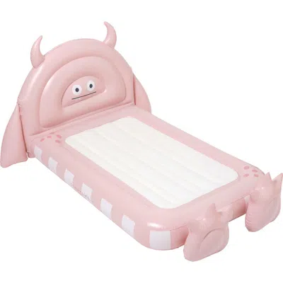 Sunnylife Kids Sleepover Bed Monster Pink, Inflatable Character Bed