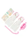 Sunnylife Kids Snorkel Set Small Summer Sherbet Pink In Multi