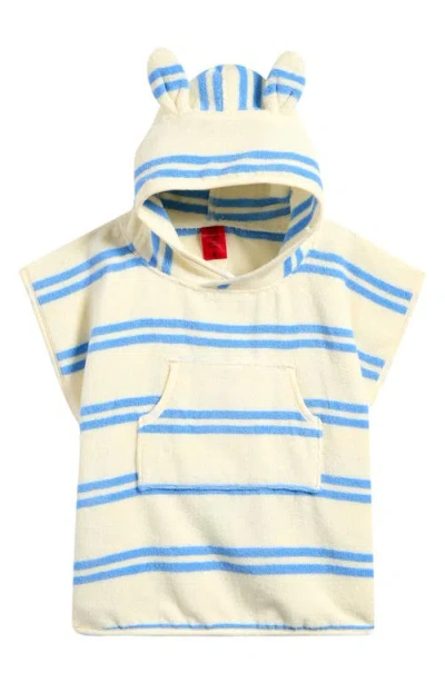 Sunnylife Kids' Stripe Terry Cover-up Tunic In Blue