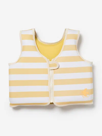 Sunnylife Kids Striped Swim Vest Sid The Seagull
