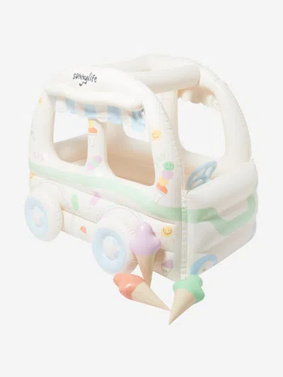 Sunnylife Kids Summer Sundae Inflatable Cubby In White