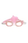 Sunnylife Kids Swim Goggles Ocean Magic Pink In Brown