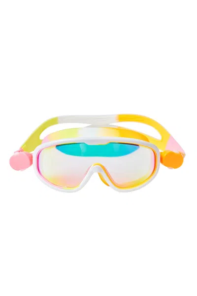 Sunnylife Kids Swim Mask Poppy The Peach Multi In Yellow